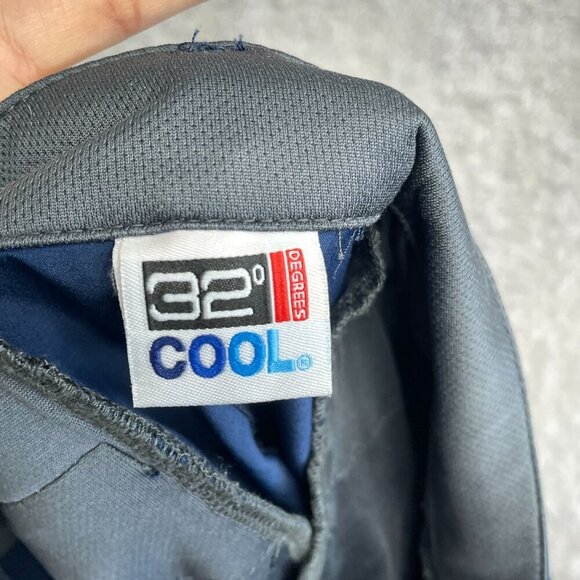 NEW 32 Degrees Men's Size 34 Cool Cargo Shorts Navy Blue Polyester/Elastane - Picture 4 of 8